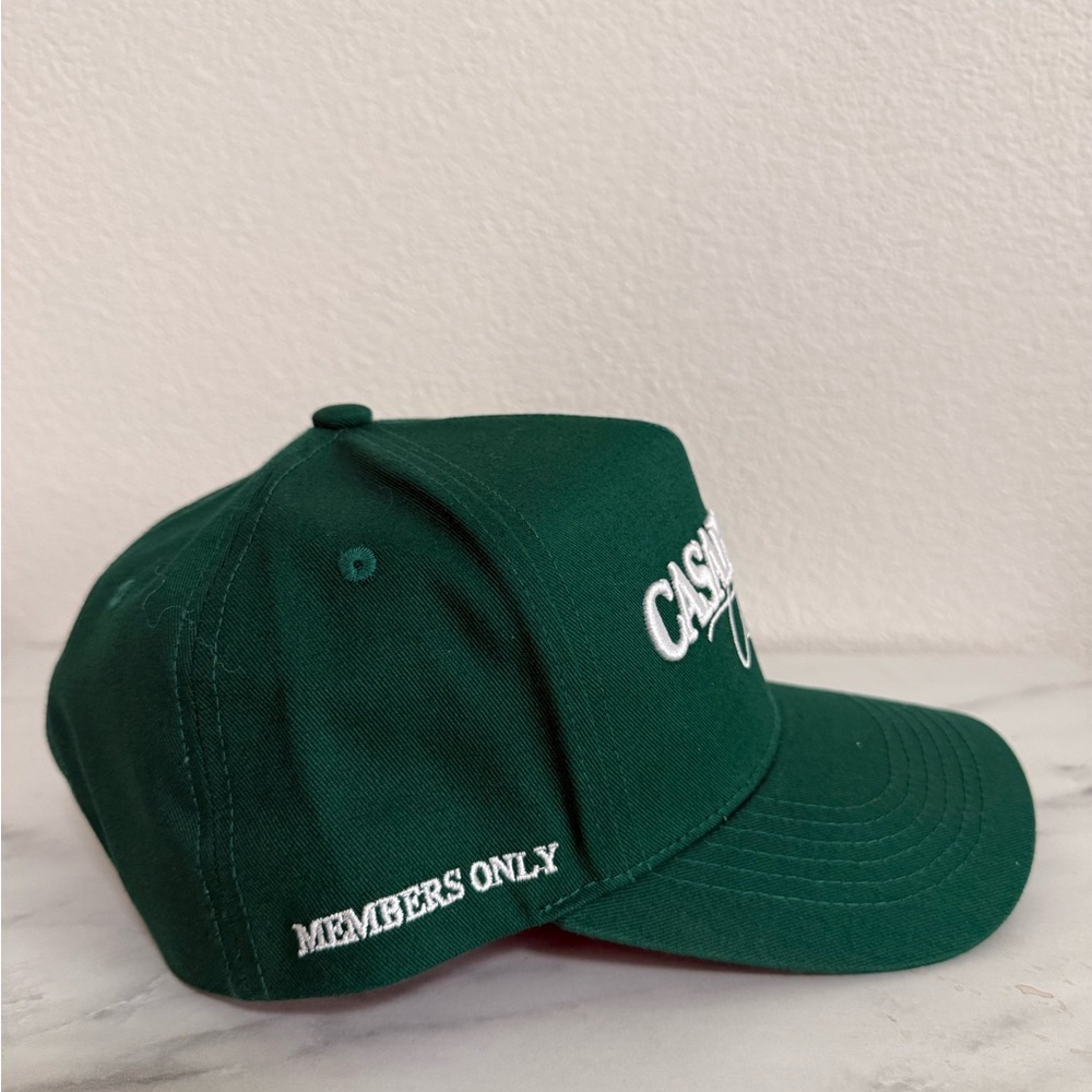 Casablanca Green Baseball Cap - Picture 3 of 5